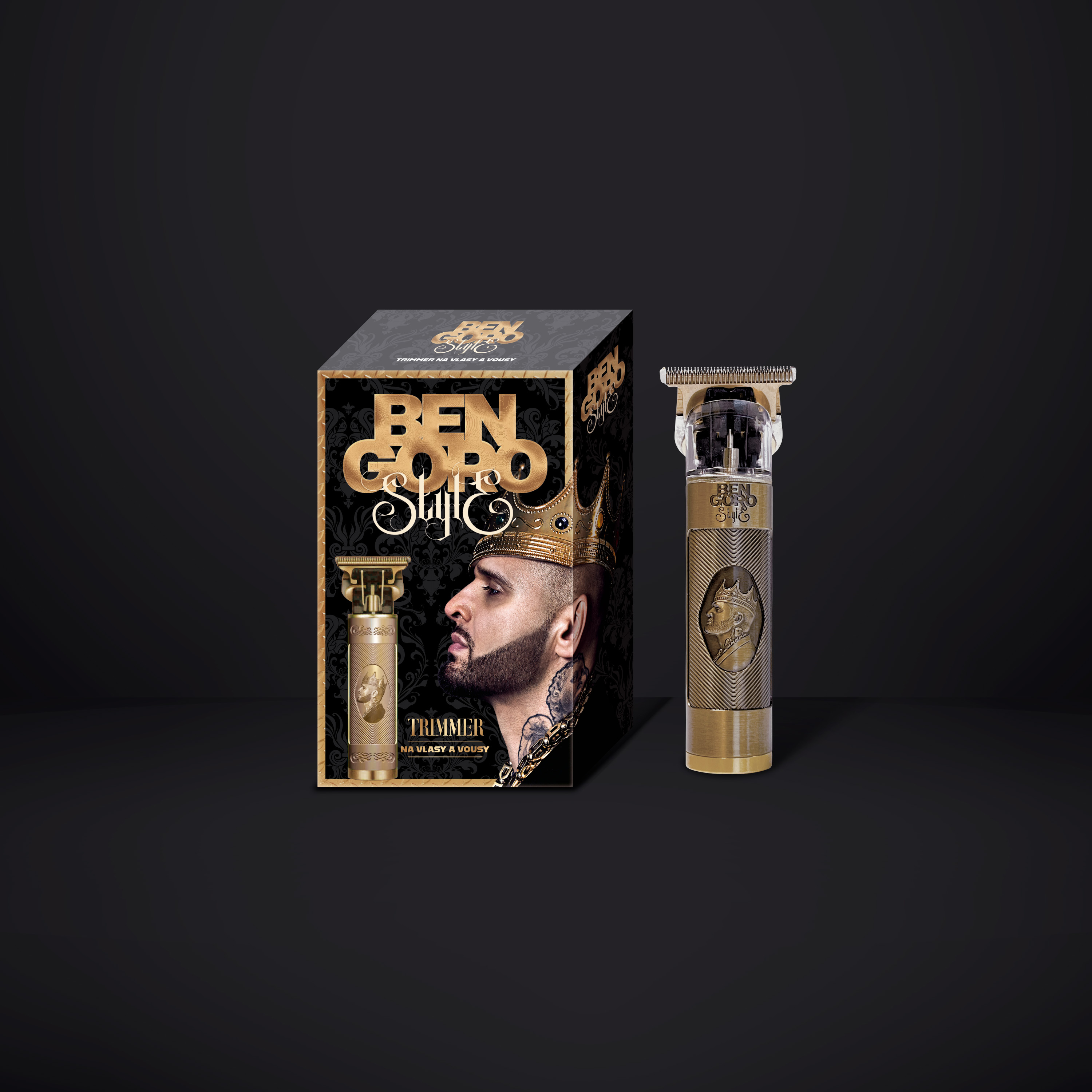 Ben Goro Style - obalový design krabičky zastřihávače vousů